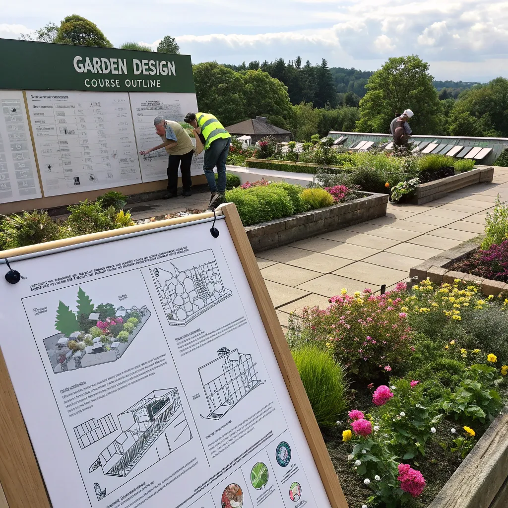 Rooftop garden design course outline